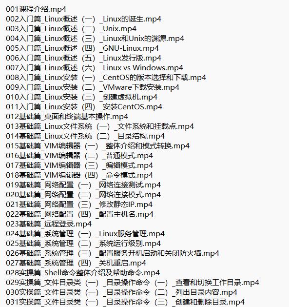 Linux+Shell入門(mén)視頻教程 下載  圖1