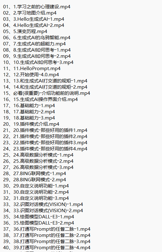 人工智能AI指令實(shí)戰(zhàn)課 視頻教程 下載 圖1