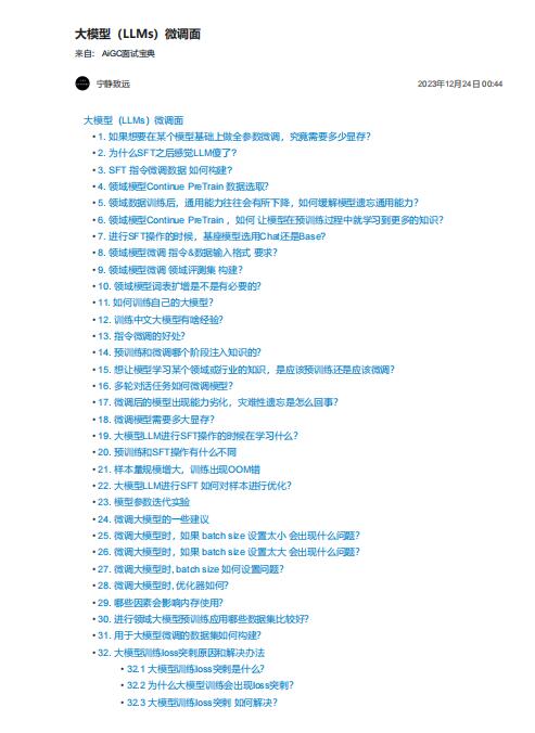 大模型（LLMs）微調面 PDF 下載 圖1